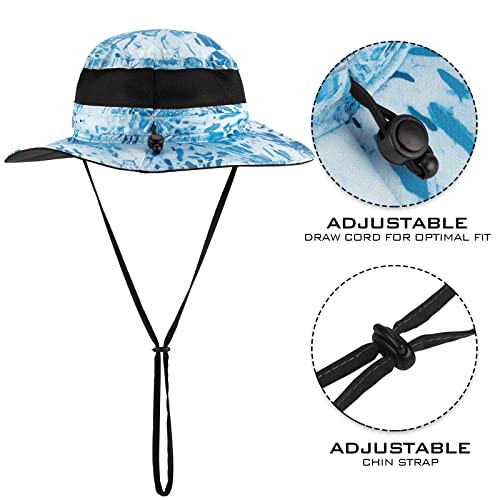 Image of KastKing Sol Armis UPF 50 Boonie Hat - Sun Protection Hat, Fishing Hat, Beach & Hiking Hat, Paddling