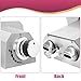 SearCook Gas Burner Attachment for Pizza Oven, Gas Converter Accessories Gas Burner Replacement Parts for Pizza Oven