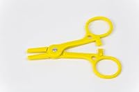 StickmanDialysis Yellow Dialysis Tubing Clamps, Pack of 5 - Durable USA-Made for Hemo & Peritoneal Dialysis