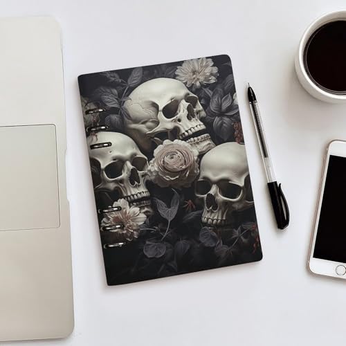 Carnet de notes A5 classeur en cuir synthétique haut de gamme avec 90 feuilles blanches