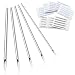 Ear Nose Piercing Needles - CINRA Tattoo Supply Mix Sizes 12G 14G, 16G, 18G and 20G Body Piercing Needles Supply Tattoo Machine Tool Supply Body Piercing Tool (50)
