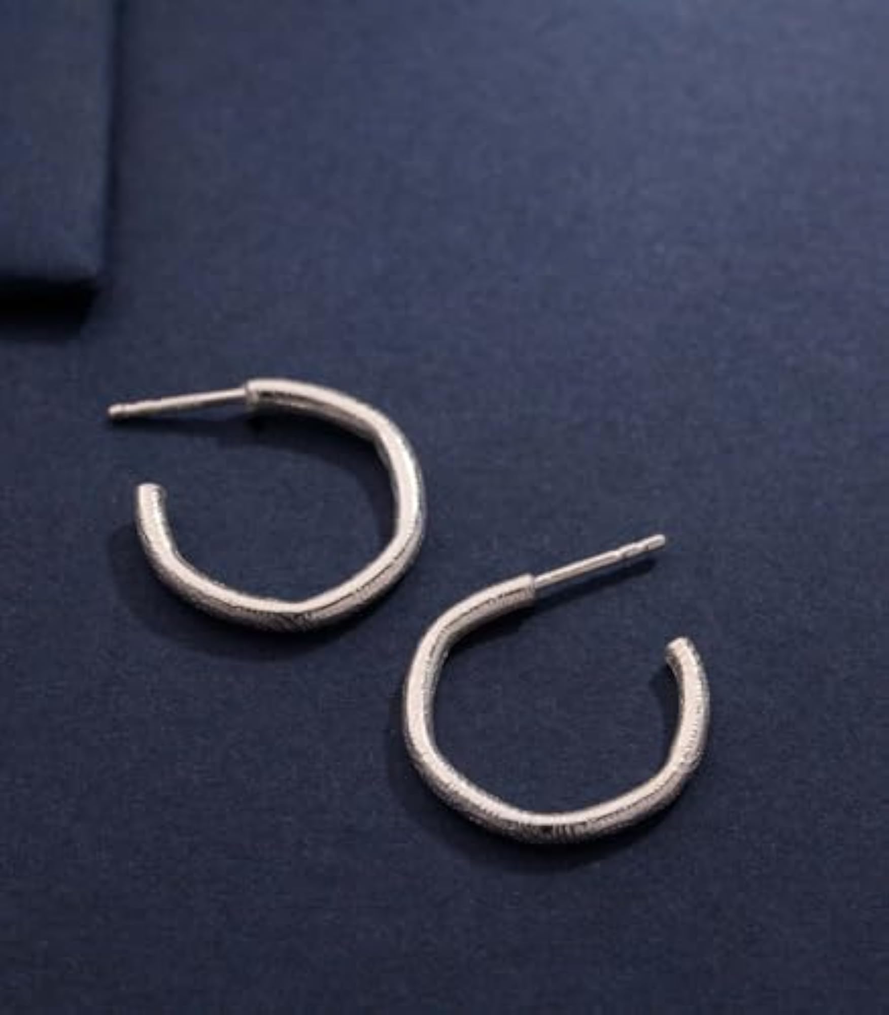 Women's 925 Sterling Whirl Earrings with Hallmark