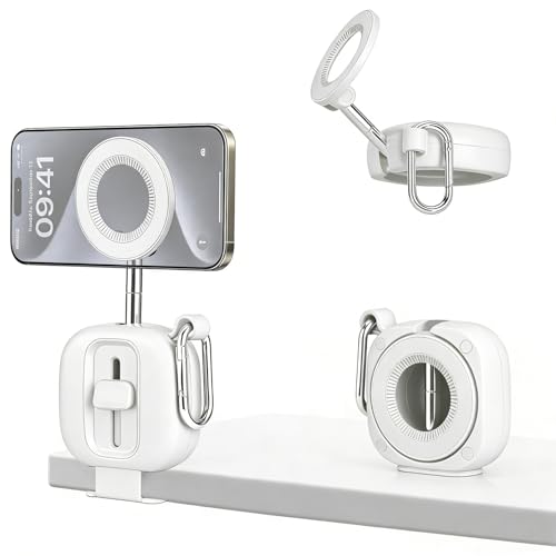 Koolehaoda ��s�@ �X�}�z�X�^���h MagSafe�Ή� ���s�p �X�}�z�z���_�[ �}�O�l�b�g �g�� �z���_�[ ��s�@ �܂��� �O�r �X�}�z �X�^���h 360�x���� �R���p�N�g �֗��O�b�Y �O���b�v �����^�� �V���� ��� iPhone 17 pr