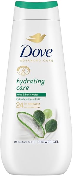 Dove Żel pod prysznic nawilżający aloes i woda brzozowa 400ml