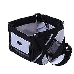 ZPDD Huisdieren Gaan Zakken Huisdier Fiets Verwijderbare Mand Kat Hond Fietstas Bike Carrier Seat Bag voor Kleine Hond…