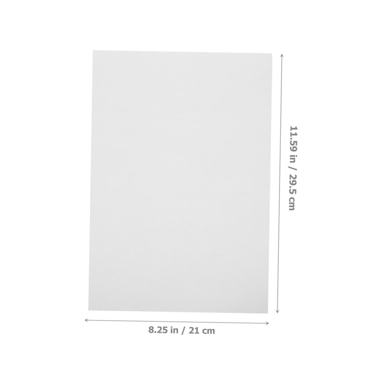 SAFIGLE Aquarellpapier Weißes Papier 100 Blatt 160g für Kinder und Künstler Dickes Zeichenpapier für Graffiti und Heimgebrauch