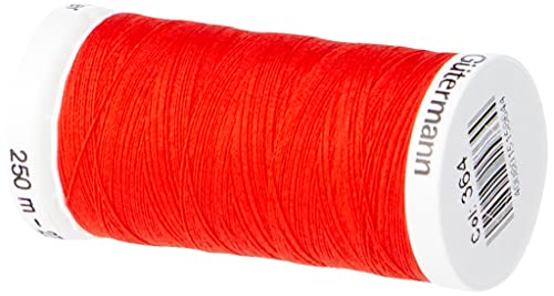 Gutermann Sew All Polyester Thread, 250 Mtr, Bright Red (0364), 5.5 x 2.7 x 2.7 cm - Image 2