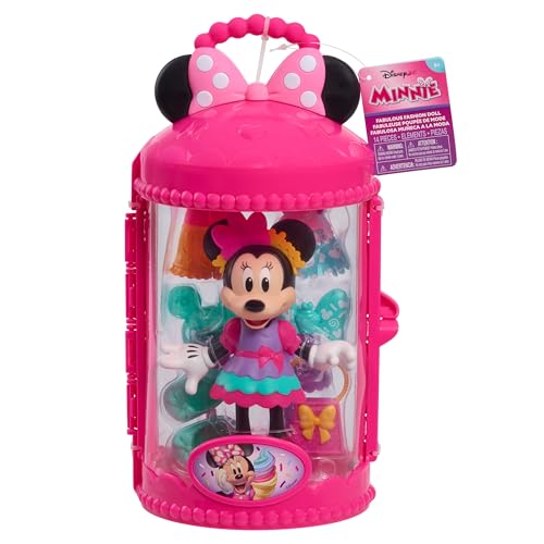 Just Play Minnie Mouse Fabulous Fashion Doll Sweet Party