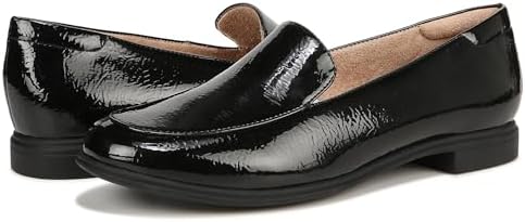 SOUL Naturalizer Womens Luv Slip On Memory Foam Loafer Black Patent 10 W | Image 3