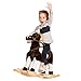 Rockin' Rider Tex Rocking Horse Toy , Blue Large