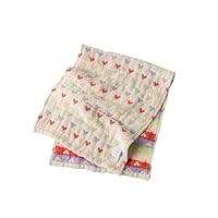 Amazon｜fuwara 6重織ガーゼフェイスタオル 約30×75cm (きのこ