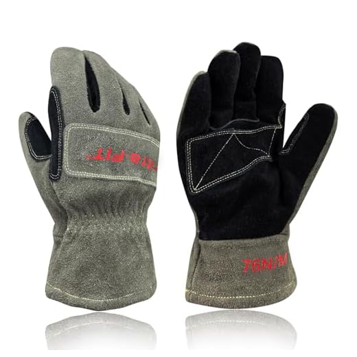 Intra-FIT Structural Fire Fighter Glove, Heat Resistance, Flame resistance, Fire-fighting Gloves