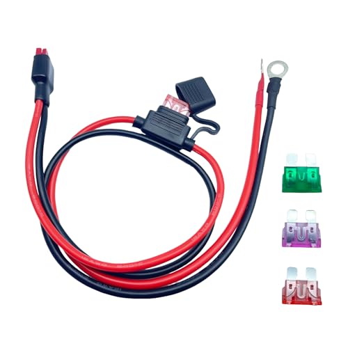 Cable Anderson de 12 AWG a junta tórica para generadores solares portátiles y coches