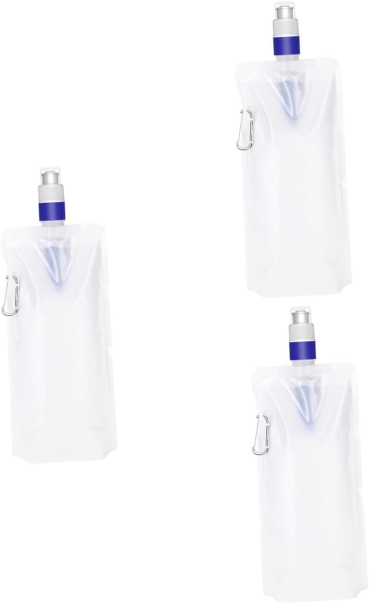 Yardwe 3pcs Portable Water Bag Compact Water Filter Bag for Hiking Camping and Daily Use Leak Design for Easy Storage and Transport Outdoor Hydration