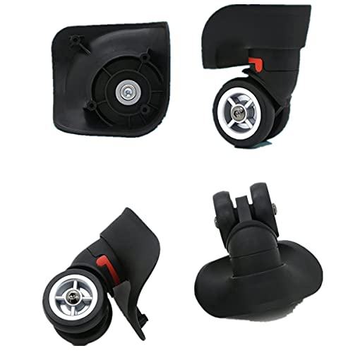 Liaozy888 Replacement Luggage Wheels W083# (Di Long) Spinner Suitcase Wheel Repair/Luggage Wheels Replacement Parts (2 Pair/Set)