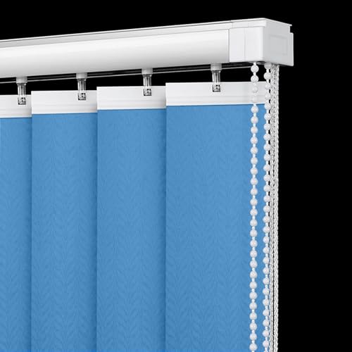 Interiors Vertical Blinds – W24-126 X H39-118 Blue Light-Filtering Window