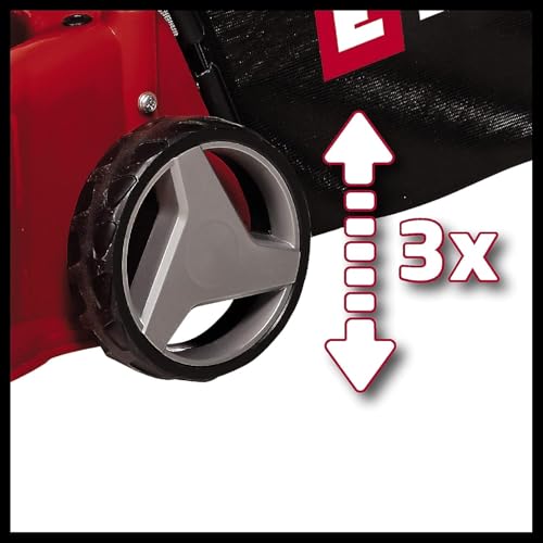Tondeuse thermique 132cc Einhell avec largeur de coupe 40 cm précise