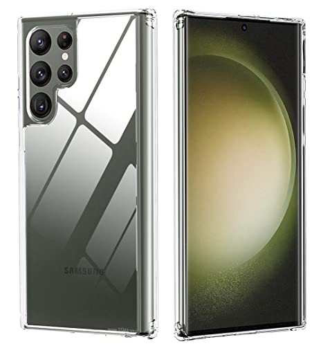 AmazonBasics TPU Ultra Hybrid Clear Camera Protection Back Cover Case For Samsung Galaxy S23 Ultra 5G - Crystal Clear (B0BTTHNP1D) Amazon Price History, Amazon Price Tracker