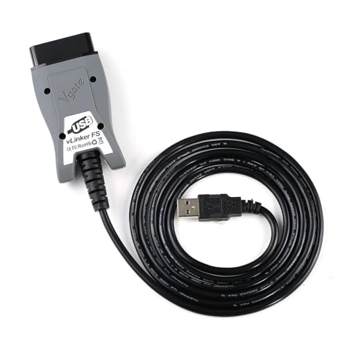 tfscar Vgate vLinker FS HS/MS-CAN OBD 2 OBD2 Outil d'interface de diagnostic de voiture OBDII pour Ma-zda, F-ord