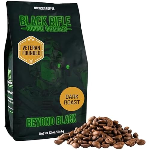 Black Rifle Coffee Company Dark Roast Whole Bean Coffee Beyond Black 12 oz
