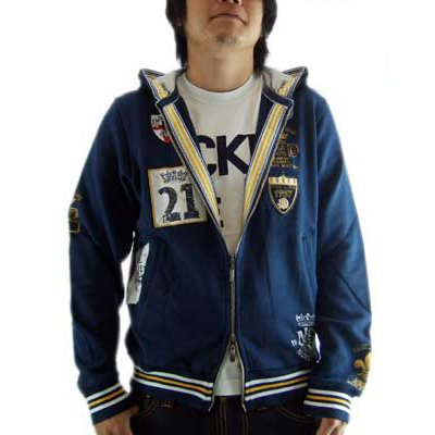 【新品】 ★NICKEL&DIME　ニッケル&ダイム ジュビーノ コン カプチョ C ジップ フェルパ ネイビー【Red】【Navy】【パーカー】 Amazon | [ニッケル＆ダイム] サイズ：S ジュビーノ コン カプチョ C