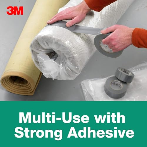 Image of 3M Multi-Use Duct Tape for Home & Shop, 1.88 inches by 60 Yards, 2960-A (Pack of 2)