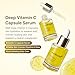 medicube Deep Vitamin C Capsule Serum | Hydrating Vitamin C Serum for Dull & Uneven-Looking Skin with Visible Concerns | Liposome Capsules for Smooth, Radiant Texture | Korean Skincare 1.01 fl.oz