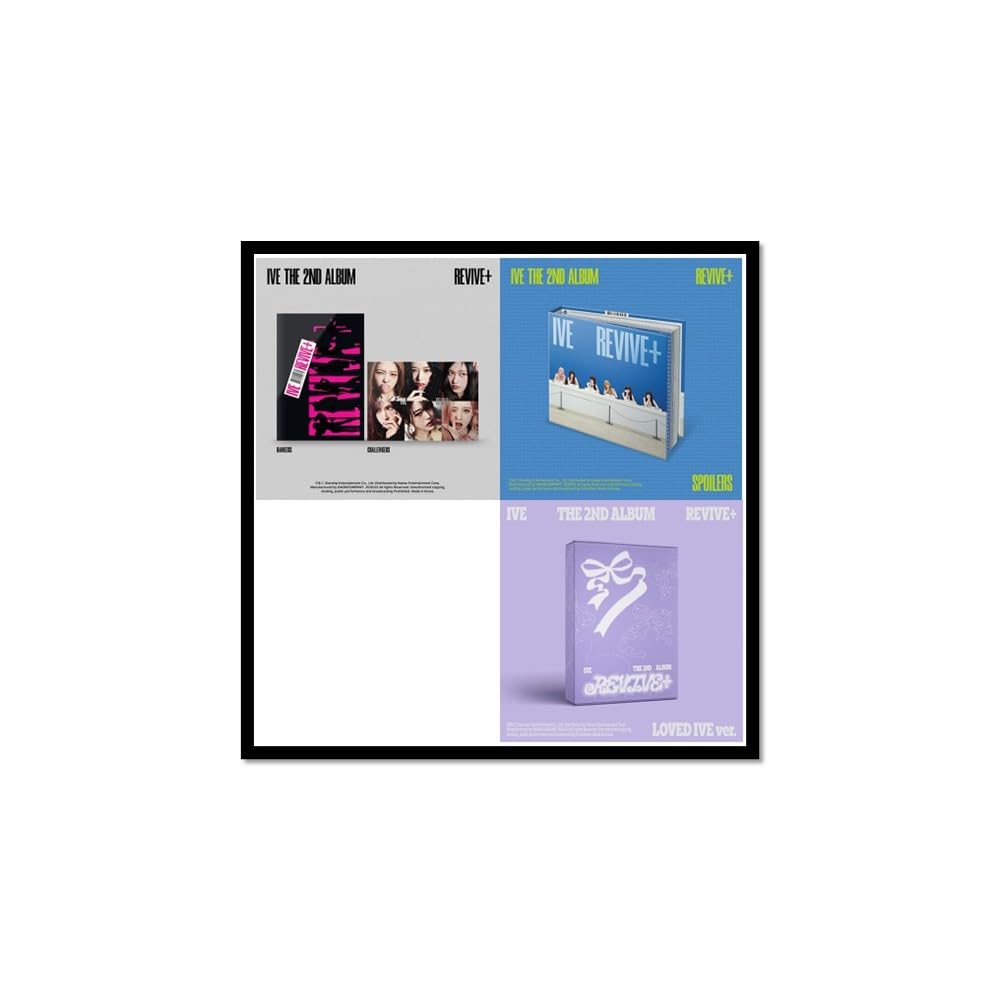 Amazon.com: IVE REVIVE+ [CHALLENGERS + BANGERS + LOVED IVE +