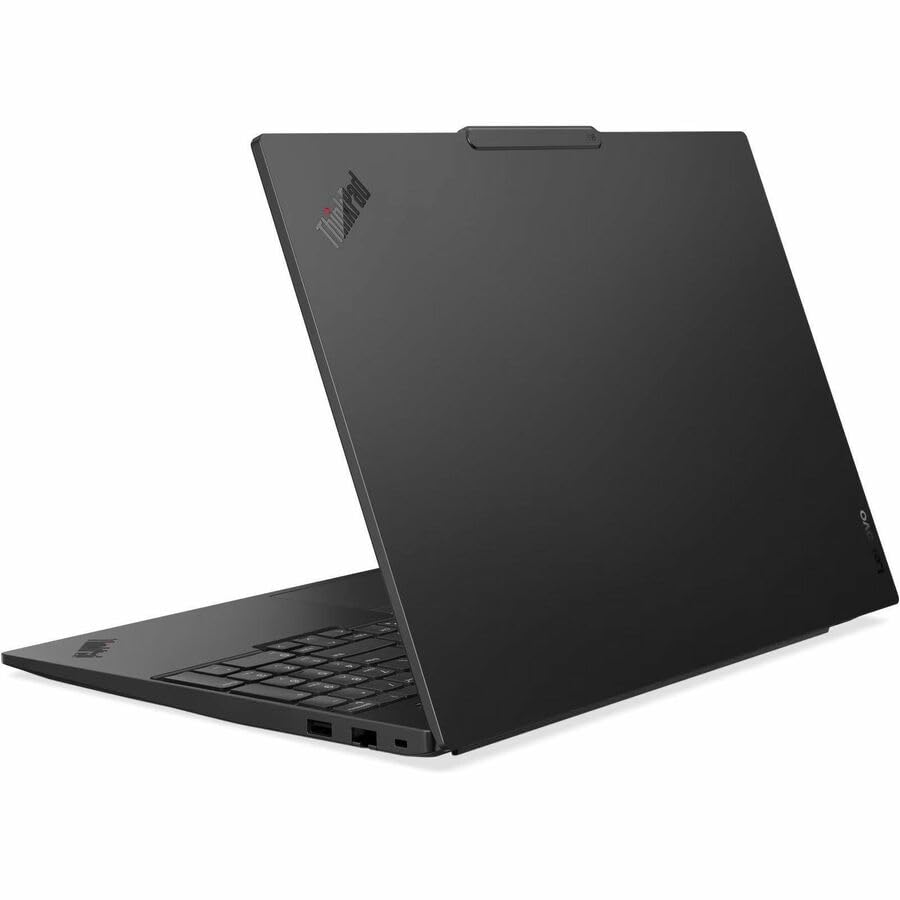 Image of Lenovo ThinkPad E16 Gen 4 21YE000HUS 16 inch Touchscreen Notebook - WUXGA - 120 Hz - Intel Core 5 Series 3 320-16 GB - 512 GB SSD - English Keyboard - Black - Intel Chip - 1920 x 1200 - Windows 11 Pro -