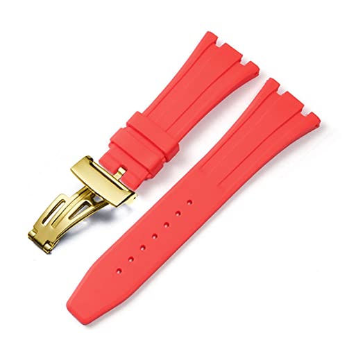 Bracelet de montre en silicone 27mm pour AP Royal Oak Offshore 15400 15703