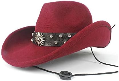 Wool Western Cowboy Hat For Men Women 