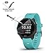 AKWOX 4Pcs Compatible with Garmin Forerunner 45 45S 245 245 Music Tempered Glass Screen Protector, Anti Scratch Screen Protection
