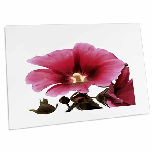 3dRose Pad Malva para Escritorio 58.4x40.6 cm miniatura 1