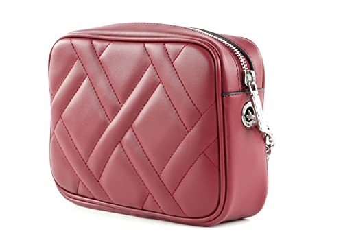 Calvin Klein Quilt Camera Bag Red Currant