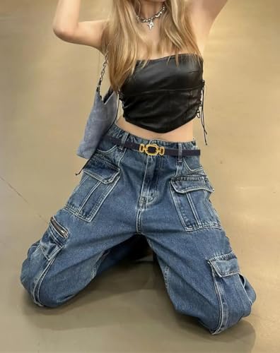 Women Waist Belt Skinny PU Leather Belt Retro Balck Thin Belt for Dress Jeans Gold Buckle Belt3