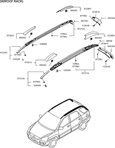 pp-「p」 Amazon.com: AutomotiveApple Genuine 87291 1F000 Cover Roof