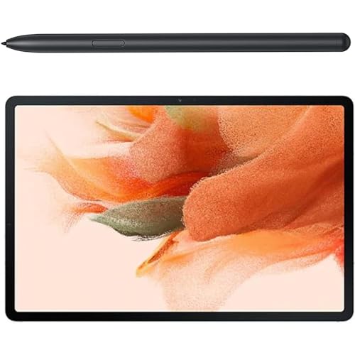 Image of Mystic Black Stylus Pen Replacement for Samsung Galaxy Tab S7 FE - 4096 Pressure Sensitivity, Bluetooth-Free, 5 Free Tips, Perfect for Note-Taking & Drawing
