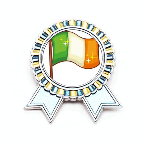 Broche drapeau Irlande Shine accessoire indispensable pour fêter Saint-Patrick