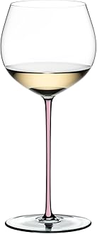 Fatto A Mano Oaked Chardonnay Glass, Pink