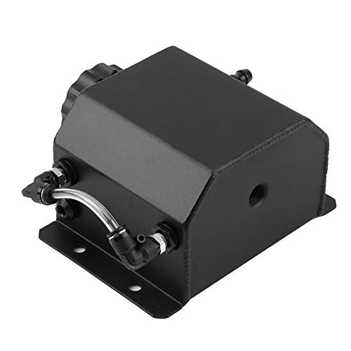 Tanque de aceite de aluminio de 1 litro universal con tapón magnético Keenso 2