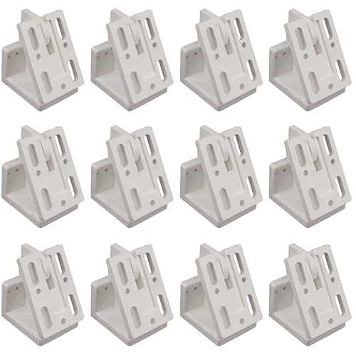 Sous Pente Kit - Under Slope Design and Storage Solution for Attics, Closets, Dressing Rooms and Offices with Space Optimization Under Roof (Pack of 12)