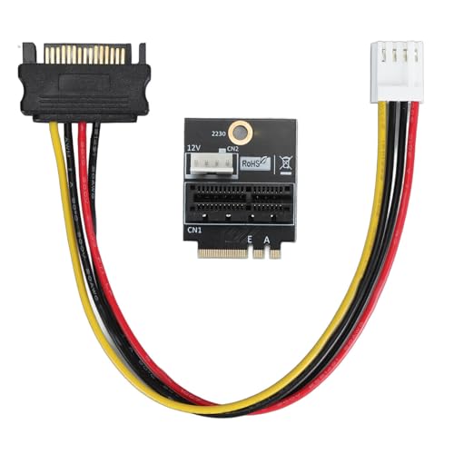 PCIe 1X Adapter for M.2 NGFF Key A A + E E to PCIe - High Compatibility for PCIe Cards - Cards