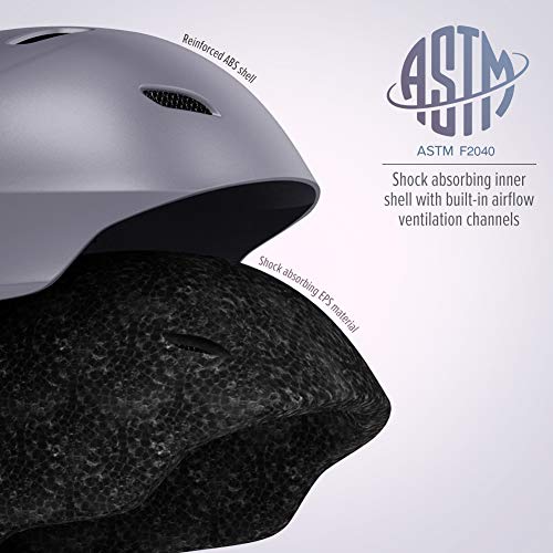 OutdoorMaster Ski Helmet (Gray, M) - Image 7