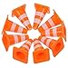 Homoyoyo 30Pcs Mini Traffic Cones Toy Construction Roadblock Signs 1 Inch Orange Traffic Safety Accessories for Kids Party Activity Training