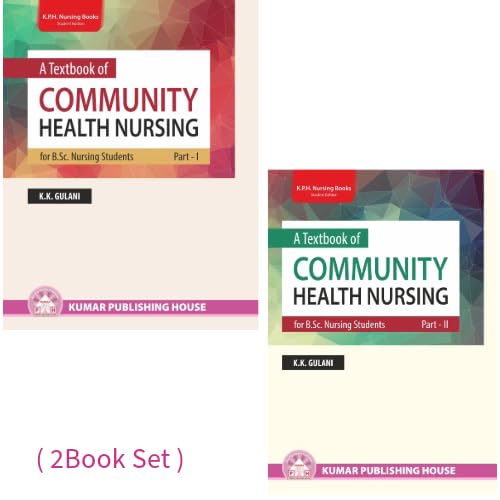 A Textbook of Community Health Nursing for B.Sc. Nursing Students, Part – I & II (Set of 2 Books)