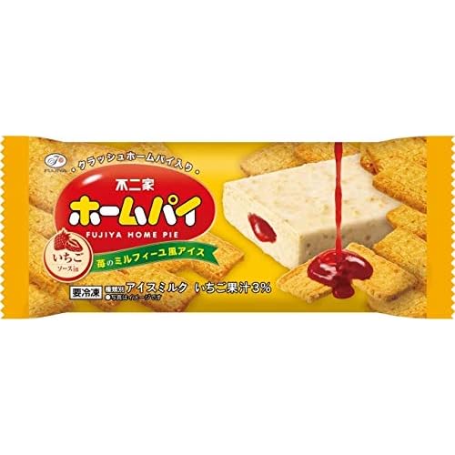 赤城 不二家ホームパイ 苺のミルフィーユ風アイス