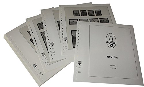 Feuilles pré-imprimées Namibie 2001-2014 : album timbres Afrique