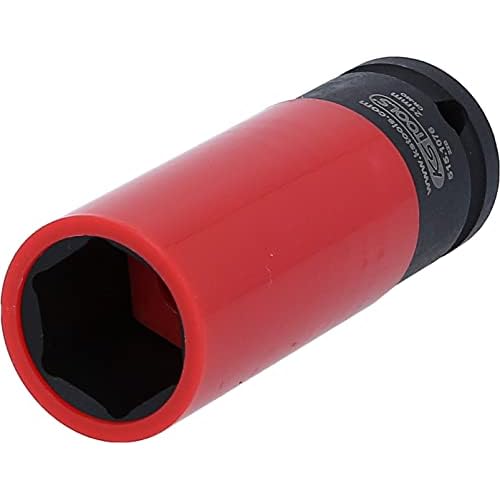 KS Tools 515.1076 1/2" Alu-Felgen Kraft-Stecknuss robust, lang, 21mm