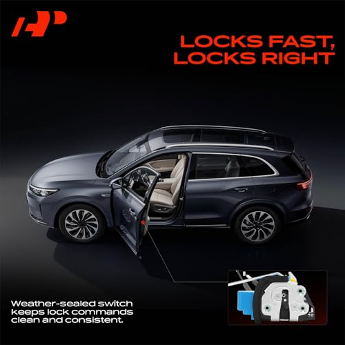 Image of A-Premium Rear Right Passenger Side Door Lock Actuator Compatible with Kia Rio 2012-2017