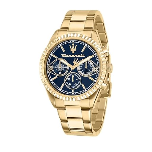 Maserati Reloj Hombre, Colección COMPETIZIONE, Cuarzo, Multifonción, en Acero, PVD Oro - R8853100026 | Ya disponible en tu tienda friki favorita! En mundofriki.es!